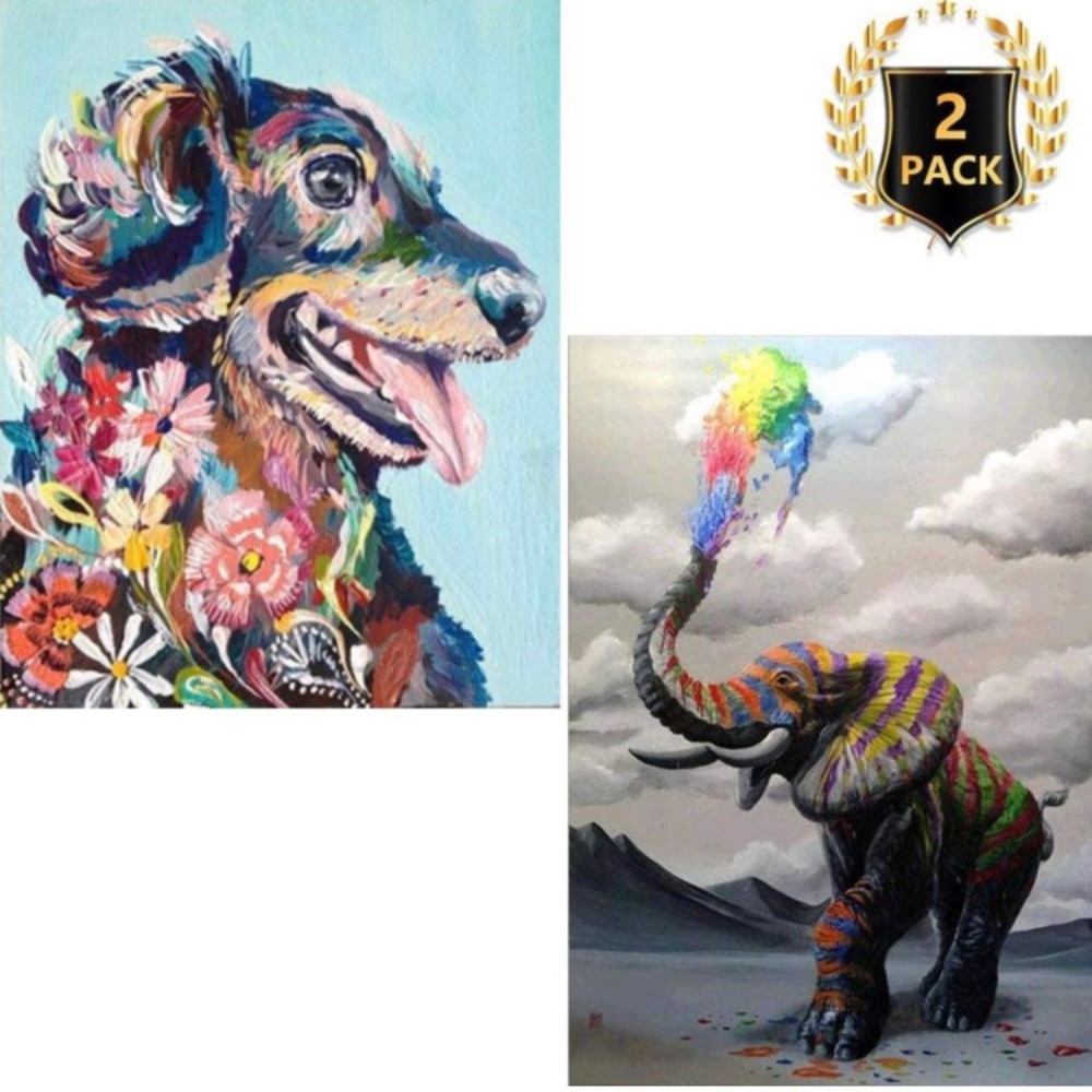 2 Pack Diamond painting kit